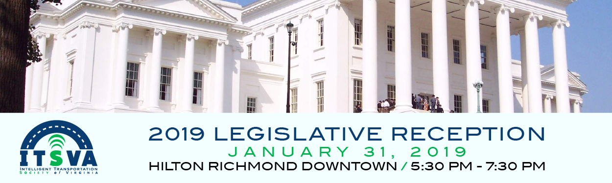 2019 ITSVA Legislative Reception,
                        January 31 - January 31, 2019
                        , Hilton Downtown Richmond
                        Richmond
                        VA