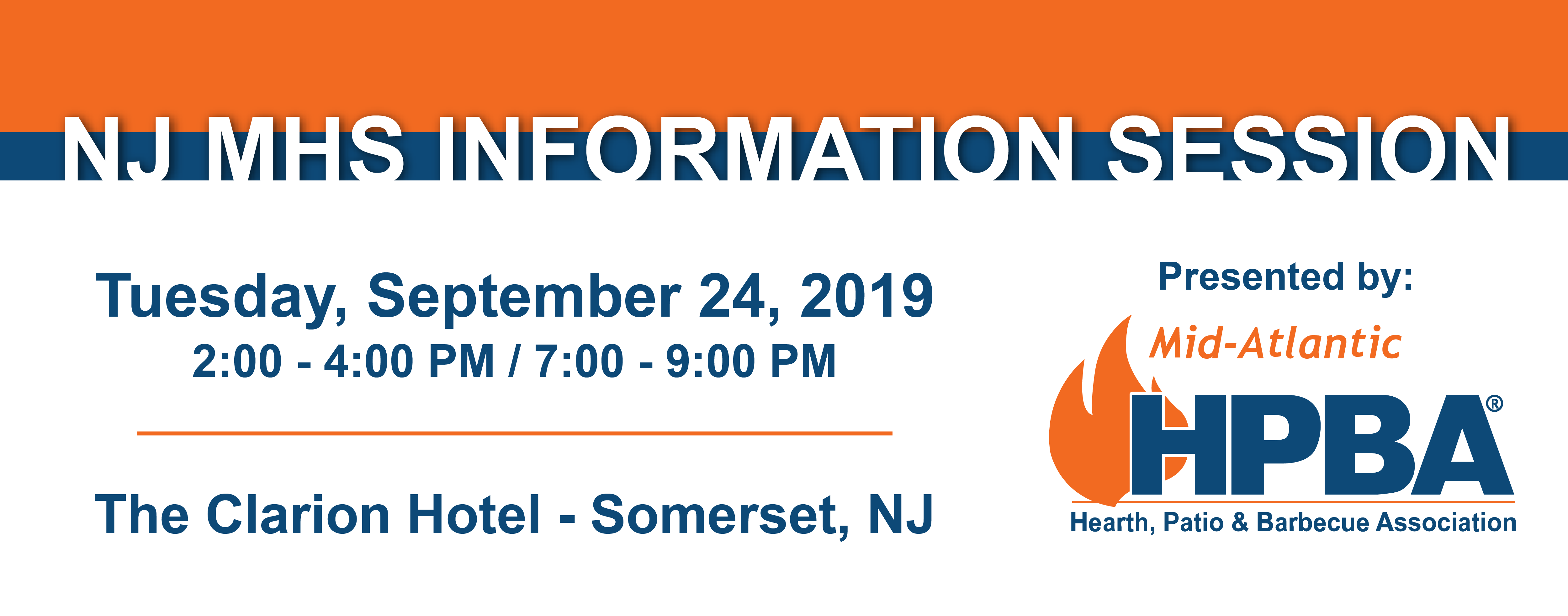 New Jersey FREE MHS Information Sessions,
                        September 24 - September 24, 2019
                        , Clarion Hotel
                        Somerset
                        New Jersey