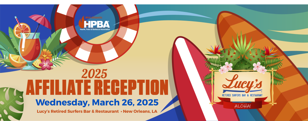 2025 MAHPBA Affiliate Reception,
                        March 26 - March 26, 2025
                        , Lucy's Retired Surfers Bar
                        New Orleans
                        LA