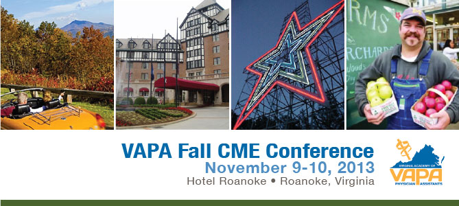 VAPA 2013 Fall CME Conference