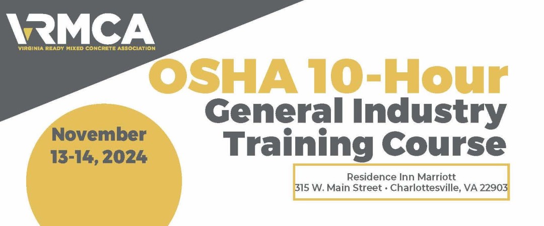 VRMCA OSHA 10-Hour Training Course